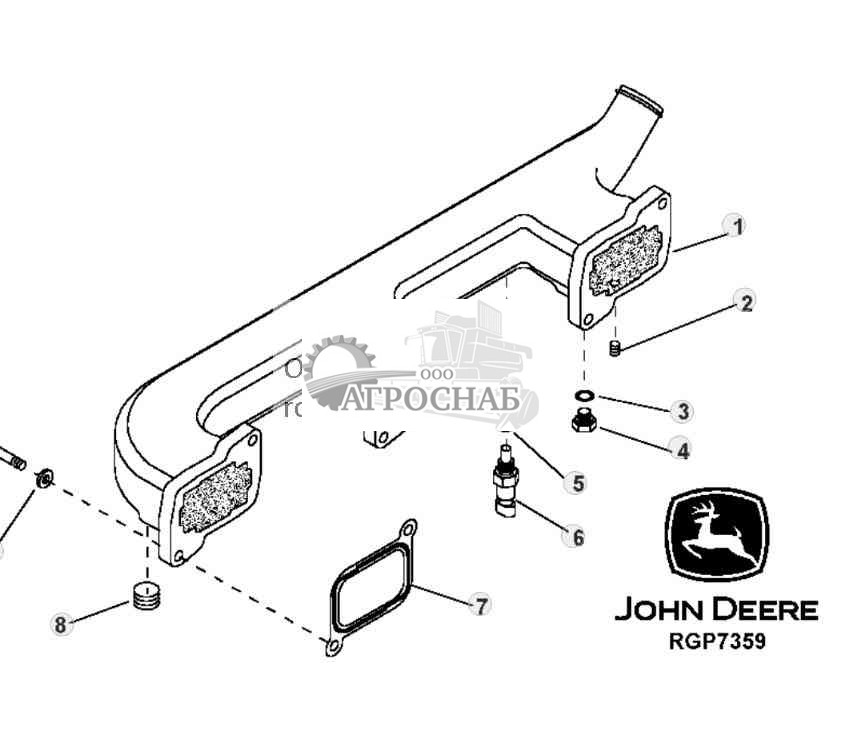 1701, 1723 Intake Manifold 